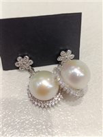 Orecchini Vidali Gioielli Donna in Argento Perla ORAR-95-34 - ORAR-95-34